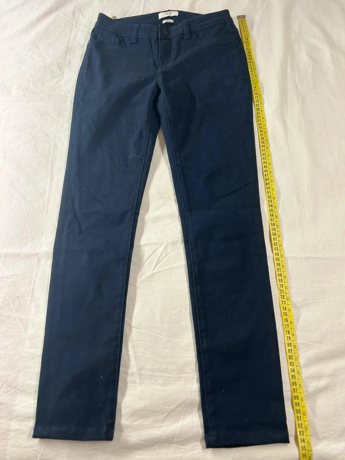 Calça jeans azul marinho lab dip paris slim fit – photo 2